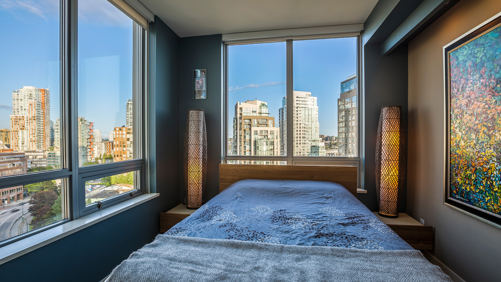 Furnished Vancouver Rental Bedroom